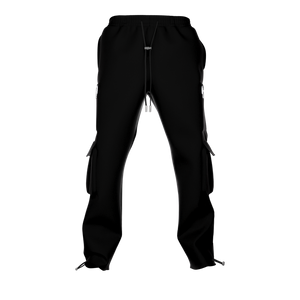 LUXE CARGO PANTS - BLACK